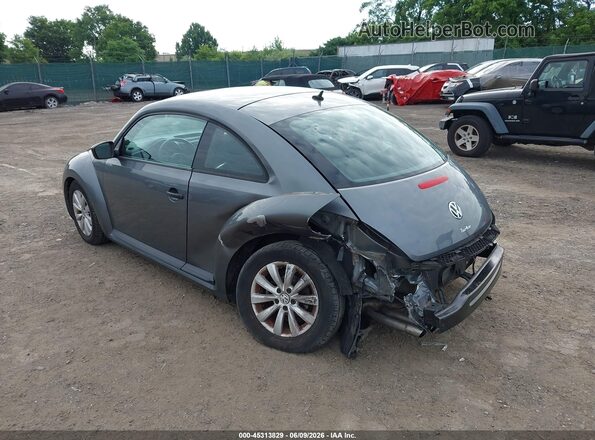 3VWF17AT8HM618665 2017 VOLKSWAGEN BEETLE Серый Задняя левая четверть