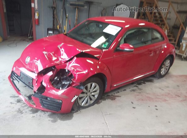 3VWFD7AT0KM716863 2019 VOLKSWAGEN BEETLE Red Front left