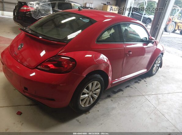 3VWFD7AT0KM716863 2019 VOLKSWAGEN BEETLE Red Rear right