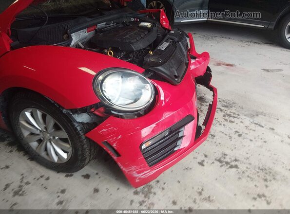 3VWFD7AT0KM716863 2019 VOLKSWAGEN BEETLE Red Front view
