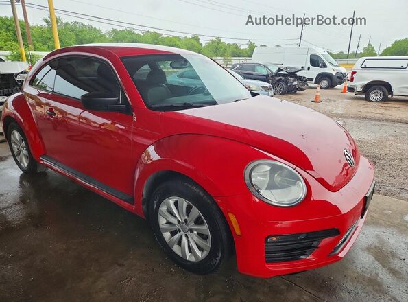 3VWFD7AT2JM721514 2018 VOLKSWAGEN BEETLE Red Delantero derecho