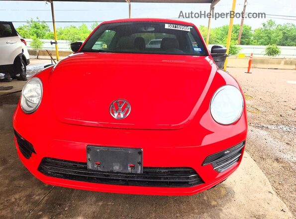 3VWFD7AT2JM721514 2018 VOLKSWAGEN BEETLE Red Vista frontal