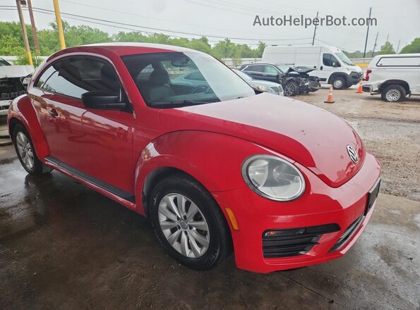 3VWFD7AT2JM721514 2018 VOLKSWAGEN BEETLE Red 