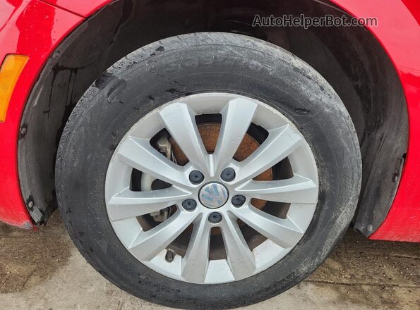 3VWFD7AT2JM721514 2018 VOLKSWAGEN BEETLE Red Vista del compartimento del motor