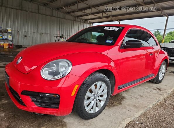 3VWFD7AT2JM721514 2018 VOLKSWAGEN BEETLE Red 