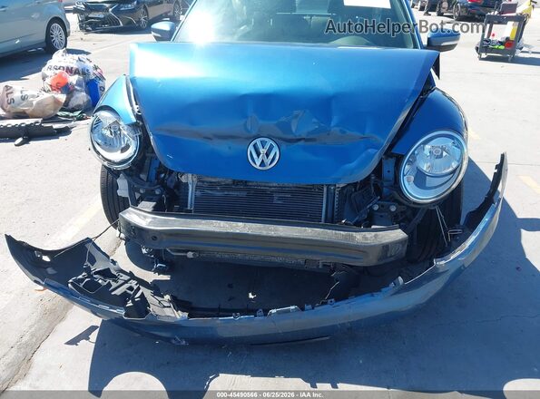 3VWFD7AT2KM706691 2019 VOLKSWAGEN BEETLE Синий Вид спереди