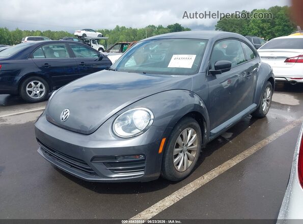 3VWFD7AT4JM712734 2018 VOLKSWAGEN BEETLE Gray Передня ліва чверть
