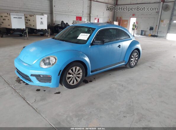 3VWFD7ATXJM703150 2018 VOLKSWAGEN BEETLE Blue 