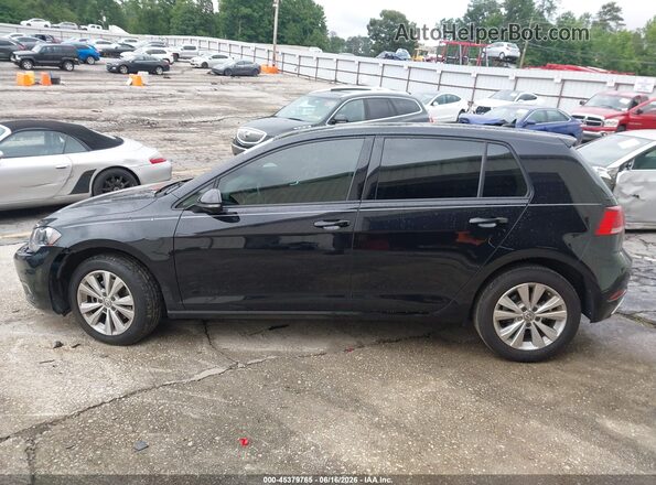 3VWG17AUXJM280754 2018 VOLKSWAGEN GOLF Black სალონის 360-გრადუსიანი ხედი