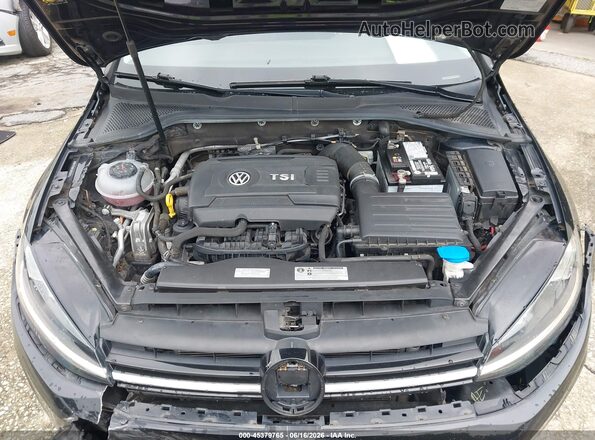 3VWG17AUXJM280754 2018 VOLKSWAGEN GOLF Black უკანა ხედი