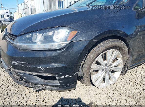 3VWG57AU8KM011612 2019 VOLKSWAGEN GOLF Black Vista frontal