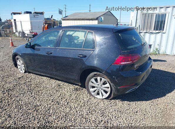 3VWG57AU8KM011612 2019 VOLKSWAGEN GOLF Black Trasero izquierdo