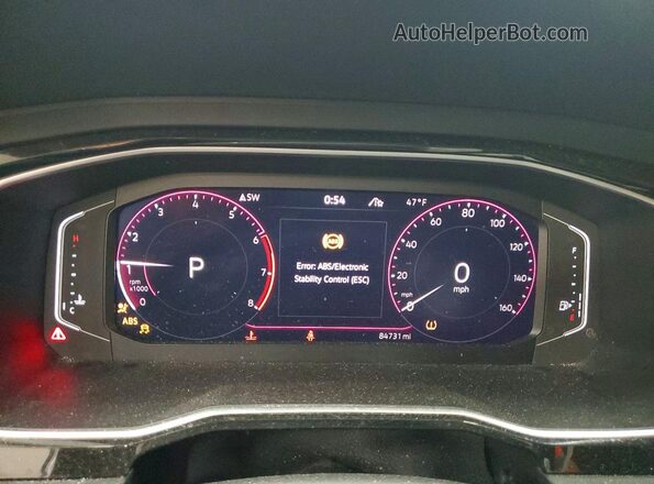 3VWG57BU0MM036358 2021 VOLKSWAGEN JETTA Silver Սարքավորումների վահանակի տեսք