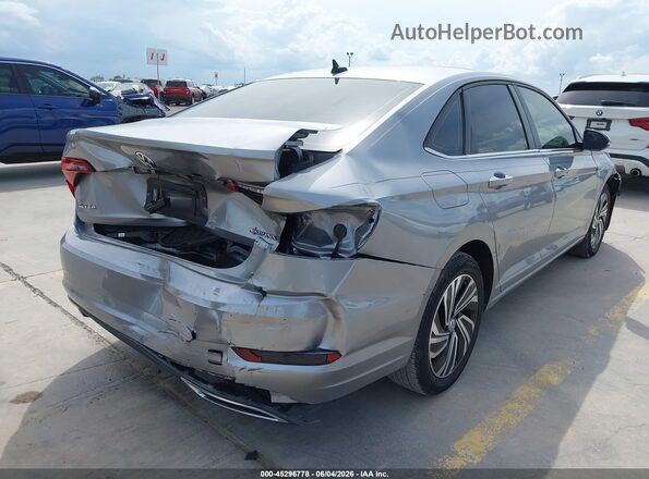 3VWG57BU9MM079659 2021 VOLKSWAGEN JETTA Серебряный Задняя правая четверть