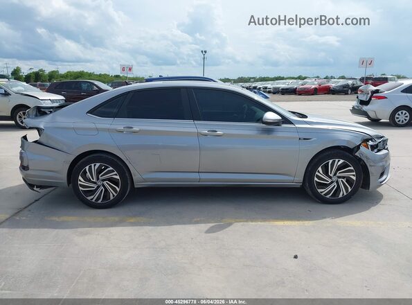 3VWG57BU9MM079659 2021 VOLKSWAGEN JETTA Серебряный Вид задней части салона