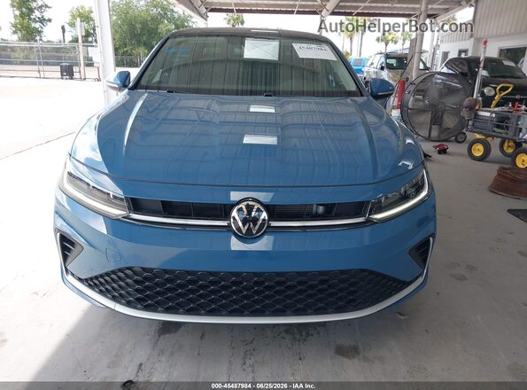 3VWGX7BU3SM065019 2025 VOLKSWAGEN JETTA Blue Rear interior view