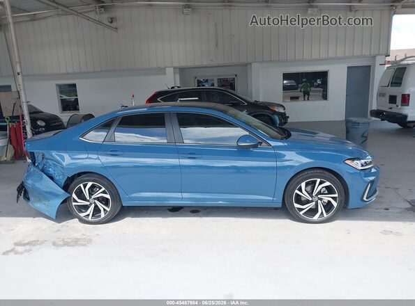 3VWGX7BU3SM065019 2025 VOLKSWAGEN JETTA Blue 360 interior view