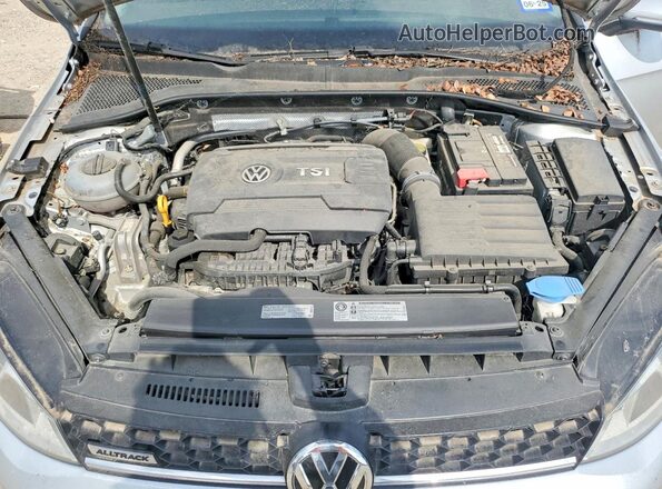 3VWH17AU1HM522555 2017 VOLKSWAGEN GOLF Silver Սալոնի հետևի տեսք