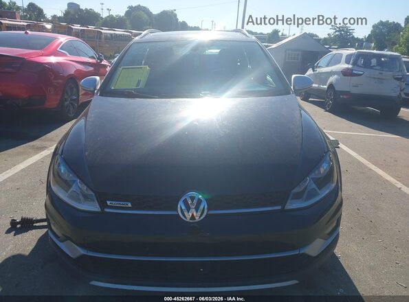3VWH17AU8HM506465 2017 VOLKSWAGEN GOLF Black Սալոնի հետևի տեսք