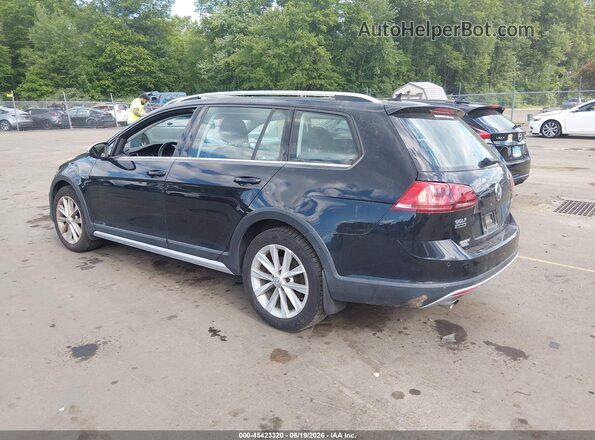 3VWH17AU8HM532077 2017 VOLKSWAGEN GOLF Black Trasero izquierdo