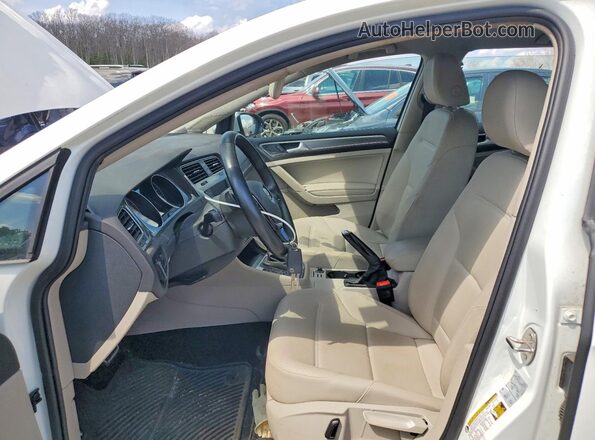 3VWH17AU8HM533438 2017 VOLKSWAGEN GOLF White Սալոնի դիմացի տեսք