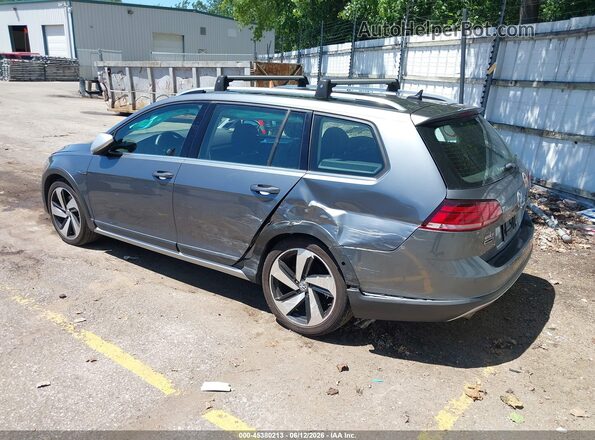 3VWH17AU8JM754205 2018 VOLKSWAGEN GOLF Gray Rear left
