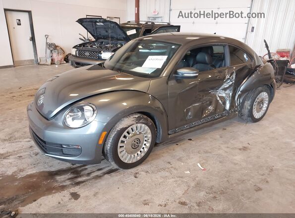 3VWJ17AT5GM635187 2016 VOLKSWAGEN BEETLE Серый Передняя левая четверть