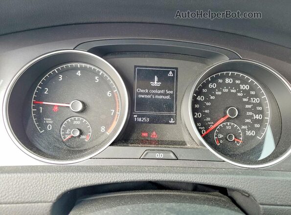 3VWM17AU9HM533205 2017 VOLKSWAGEN GOLF Серый 