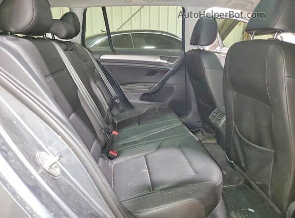 3VWM17AUXKM516646 2019 VOLKSWAGEN GOLF Gray Rear interior view