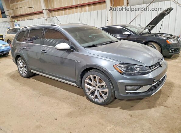 3VWM17AUXKM516646 2019 VOLKSWAGEN GOLF Gray Front right