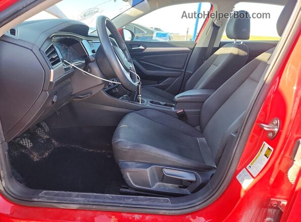 3VWN57BU0KM004675 2019 VOLKSWAGEN JETTA Red Вид салону спереду