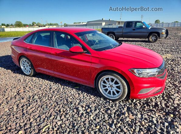 3VWN57BU0KM004675 2019 VOLKSWAGEN JETTA Red Передня права чверть
