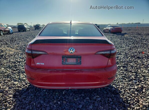 3VWN57BU0KM004675 2019 VOLKSWAGEN JETTA Red Вид ззаду