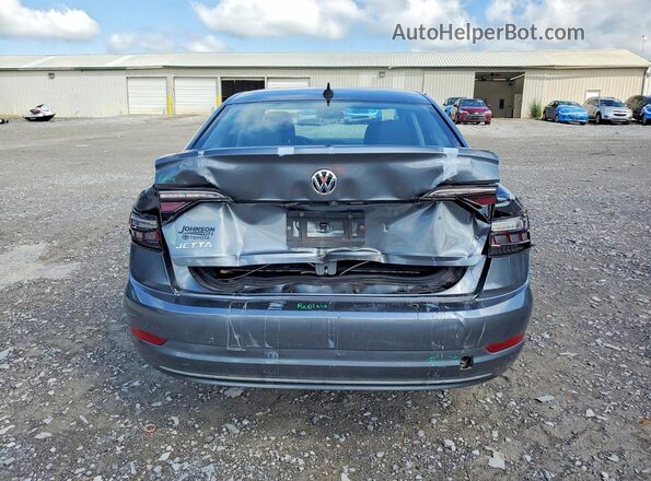 3VWN57BU4MM011275 2021 VOLKSWAGEN JETTA Серый Вид сзади