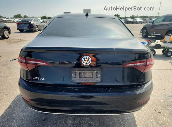 3VWN57BU5LM020971 2020 VOLKSWAGEN JETTA Black Вид ззаду