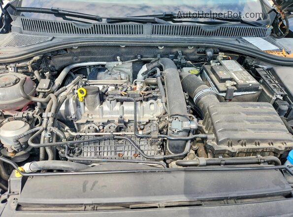 3VWN57BU5LM020971 2020 VOLKSWAGEN JETTA Black Вид задньої частини салону