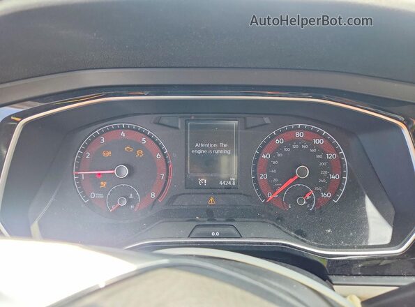 3VWN57BU5LM020971 2020 VOLKSWAGEN JETTA Black Вид щитка приладів