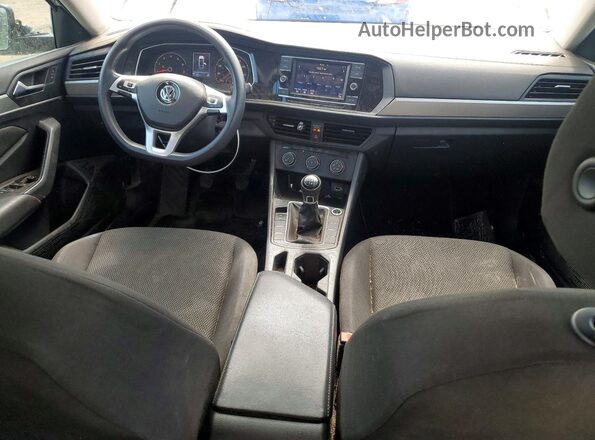 3VWN57BU6KM067540 2019 VOLKSWAGEN JETTA White Widok deski rozdzielczej
