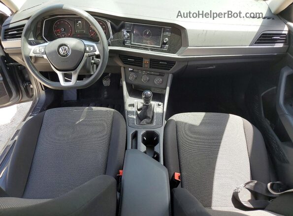 3VWN57BU6MM052359 2021 VOLKSWAGEN JETTA Gray Առջևի վահանակի տեսք