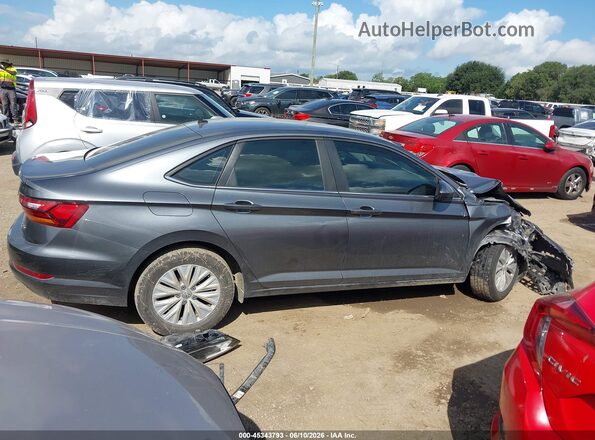 3VWN57BU7KM046079 2019 VOLKSWAGEN JETTA Silver Rear interior view