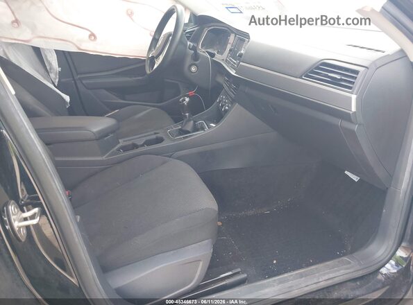 3VWN57BU7KM260456 2019 VOLKSWAGEN JETTA Black Սալոնի դիմացի տեսք