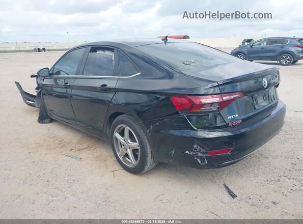 3VWN57BU7KM260456 2019 VOLKSWAGEN JETTA Black Հետևի ձախ
