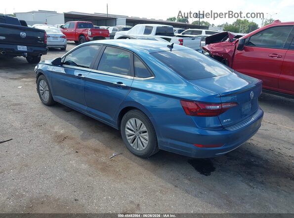 3VWN57BU7LM071629 2020 VOLKSWAGEN JETTA Blue Задня ліва чверть