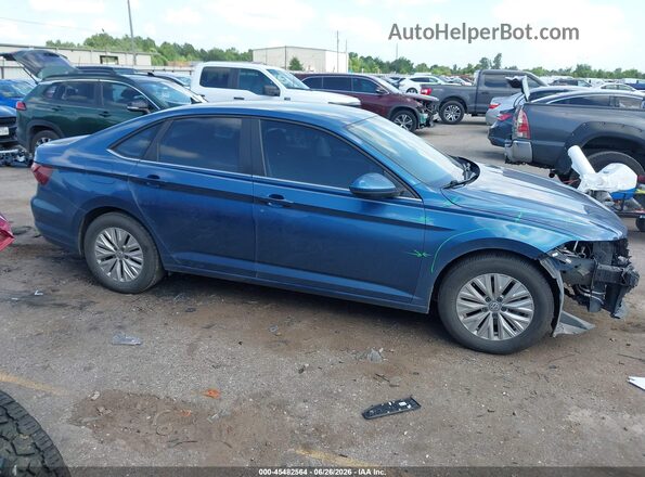 3VWN57BU7LM071629 2020 VOLKSWAGEN JETTA Blue Вид задньої частини салону