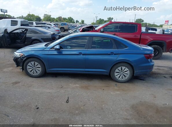 3VWN57BU7LM071629 2020 VOLKSWAGEN JETTA Blue Панорамний вид салону 360°