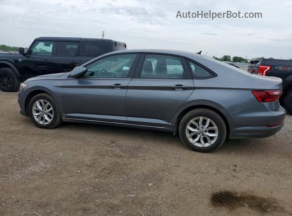 3VWN57BU9MM076364 2021 VOLKSWAGEN JETTA Gray Задня ліва чверть