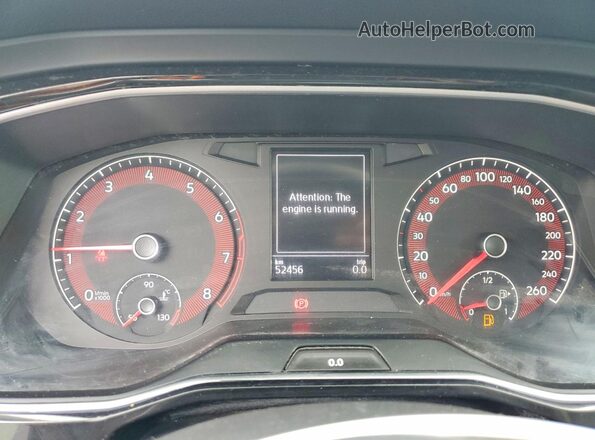 3VWN57BU9MM076364 2021 VOLKSWAGEN JETTA Gray Вид щитка приладів