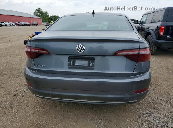 3VWN57BU9MM076364 2021 VOLKSWAGEN JETTA Gray Вид ззаду