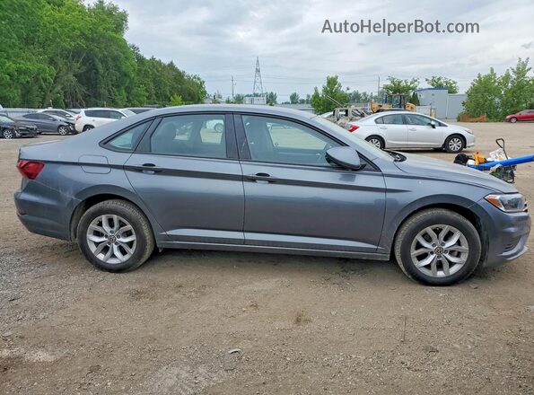3VWN57BU9MM076364 2021 VOLKSWAGEN JETTA Gray Передня права чверть