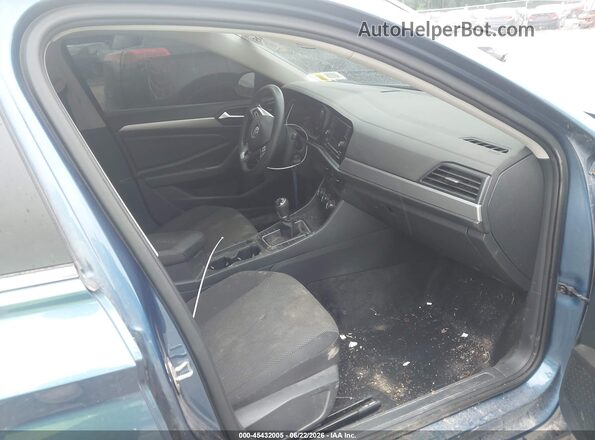3VWN57BUXKM027574 2019 VOLKSWAGEN JETTA Blue Սալոնի դիմացի տեսք